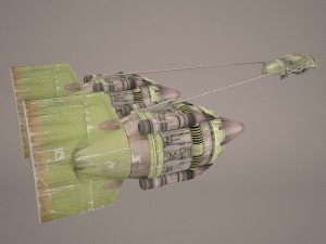 Pod racer star wars 3D Model