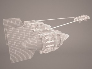 Pod racer star wars 3D Model