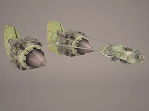 Pod racer star wars 3D Model