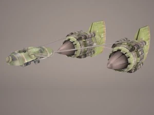 Pod racer star wars 3D Model