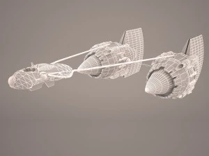 Pod racer star wars 3D Model