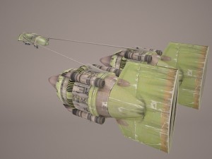 Pod racer star wars 3D Model
