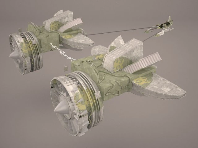Pod racer star wars 3D Model .c4d .max .obj .3ds .fbx .stl .blend 