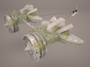 Pod racer star wars 3D-Modell