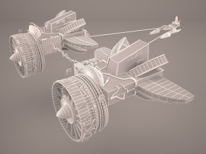 Pod racer star wars 3D Model