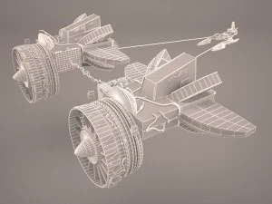 Pod racer star wars 3D Model