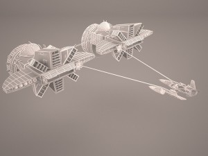 Pod racer star wars 3D Model