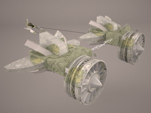 Pod racer star wars 3D Model