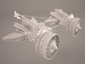 Pod racer star wars 3D Model