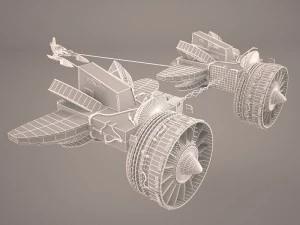 Pod racer star wars 3D Model