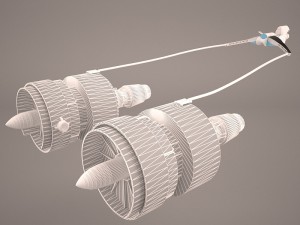 Pod racer star wars 3D Model