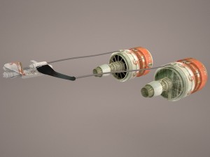 Pod racer star wars 3D Model