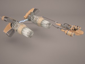 pod racer star wars 3D Model