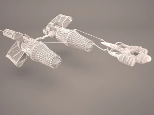 pod racer star wars 3D Model