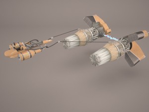 pod racer star wars 3D Model