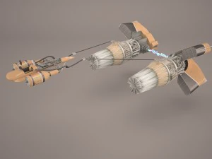pod racer star wars 3D Model