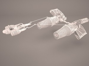 pod racer star wars 3D Model