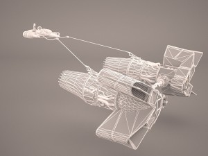 pod racer star wars 3D Model