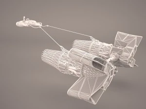 pod racer star wars 3D Model