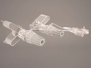 pod racer star wars 3D Model