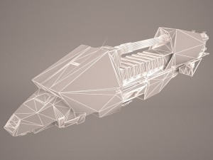 action vi transport star wars 3D Model