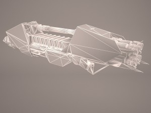 action vi transport star wars 3D Model