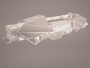 action vi transport star wars 3D Model