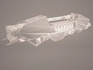 action vi transport star wars 3D Model