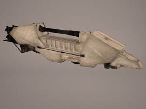 action vi transport star wars 3D Model