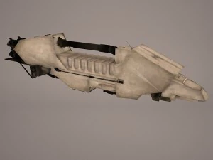 action vi transport star wars 3D Model