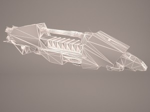 action vi transport star wars 3D Model