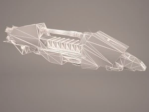 action vi transport star wars 3D Model