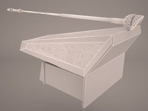 ewing cockpit star wars 3D Модель
