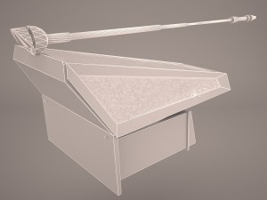 ewing cockpit star wars 3D Модель