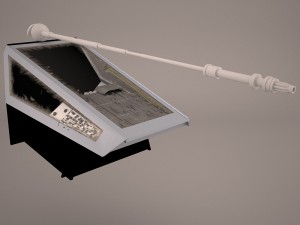 ewing cockpit star wars 3D Модель