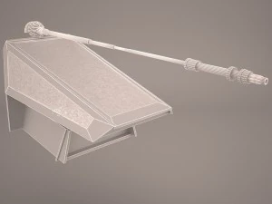ewing cockpit star wars 3D Model