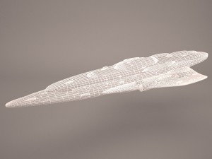 moncal cruiser star wars Modelo 3D