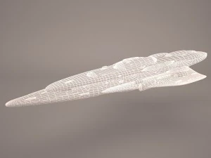moncal cruiser star wars 3D Model