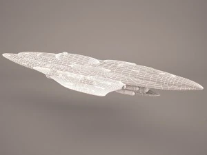 moncal cruiser star wars 3D Model