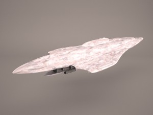 moncal cruiser star wars Modelo 3D