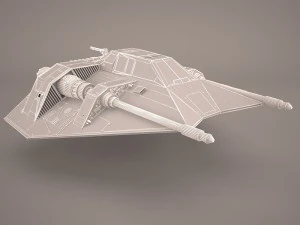 rebel snowspeeder star wars 3D Model