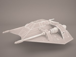 rebel snowspeeder star wars 3D मॉडल