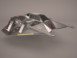 rebel snowspeeder star wars 3D मॉडल