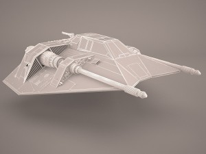 rebel snowspeeder star wars 3D मॉडल