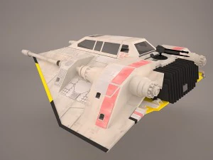 rebel snowspeeder star wars 3D Model