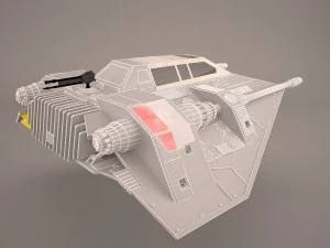 rebel snowspeeder star wars 3D Model
