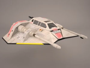 rebel snowspeeder star wars 3D Model