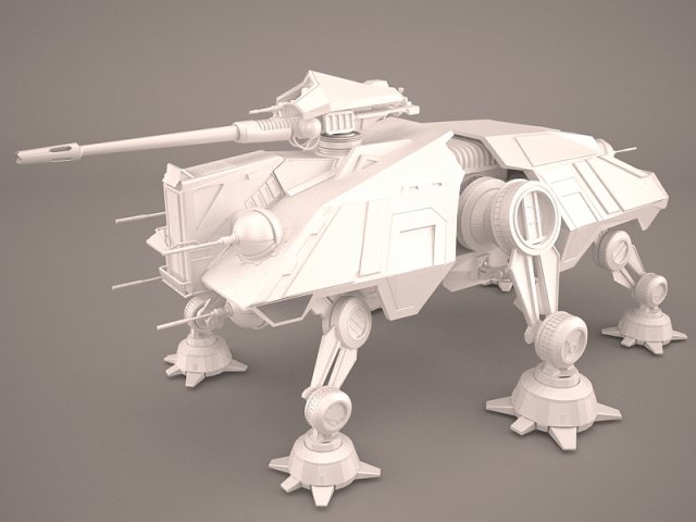 at-te star wars 3D Model .c4d .max .obj .3ds .fbx .stl .blend 