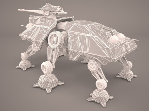 at-te star wars 3D Model