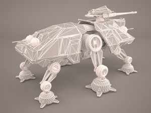 at-te star wars 3D Model